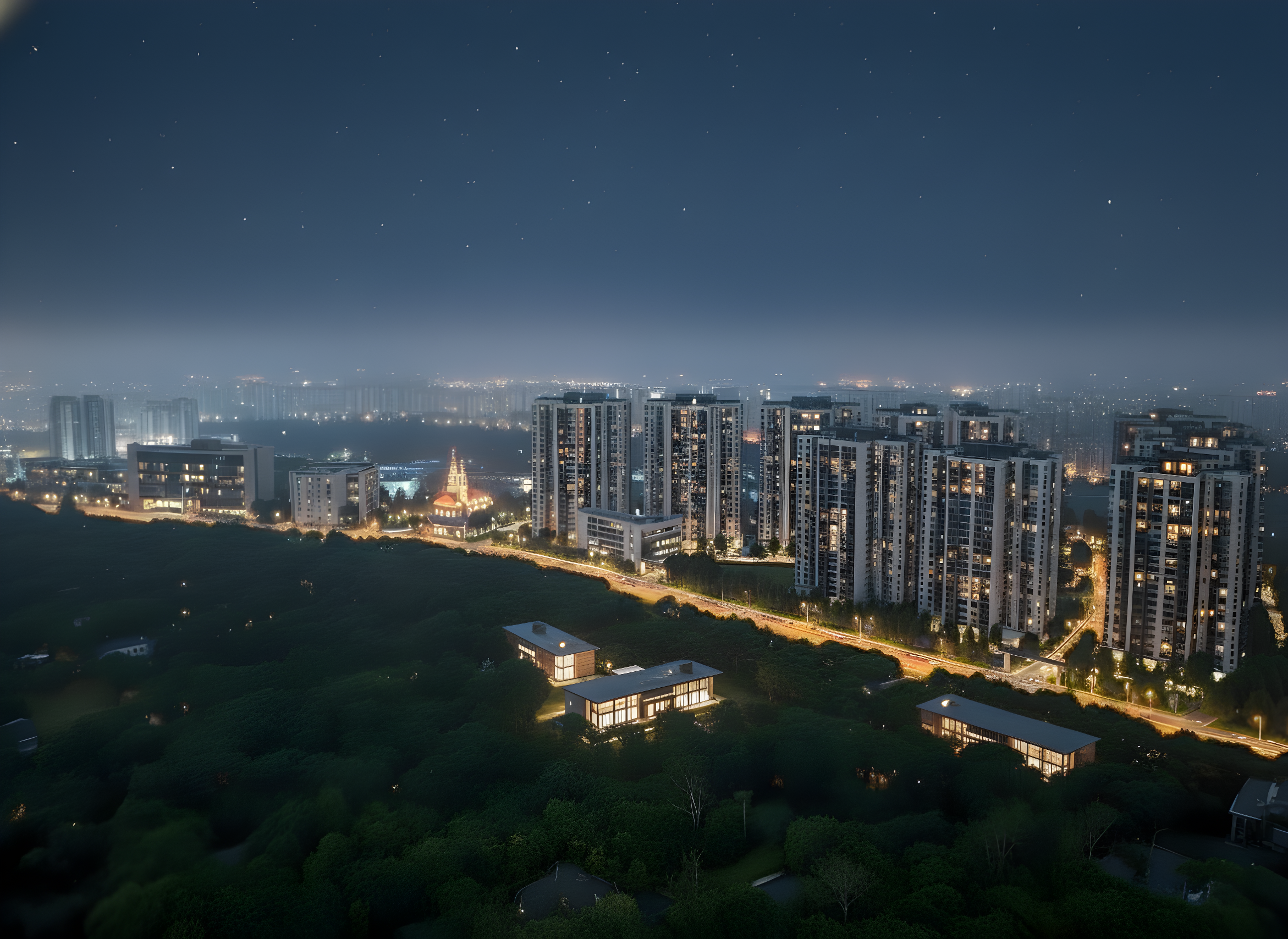 Comprehensive Masterplan View