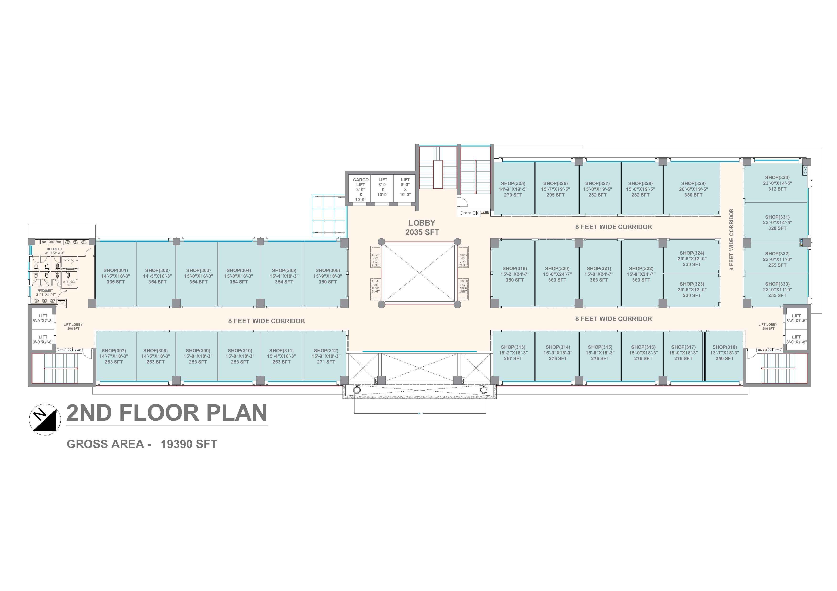 DOHS Plaza 2nd Floor Plan
