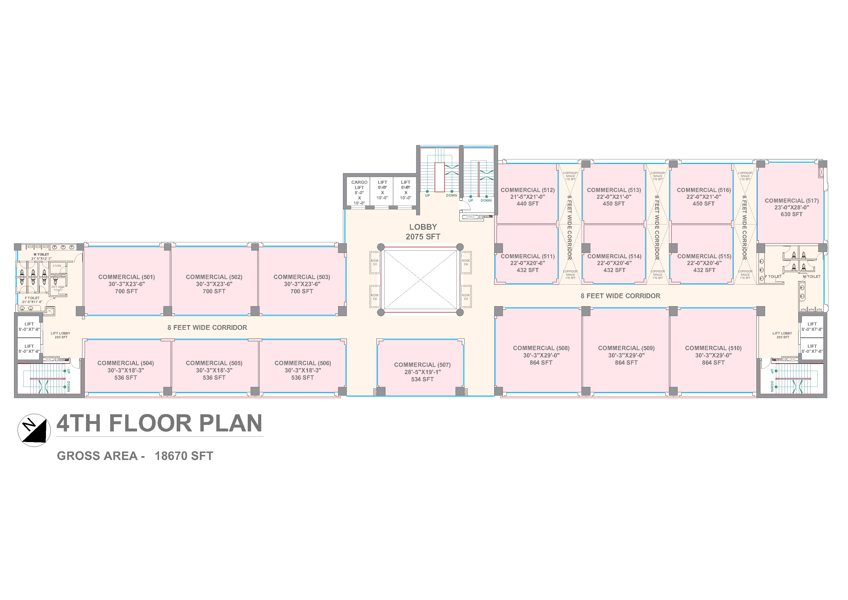 DOHS Plaza 4th Floor Plan