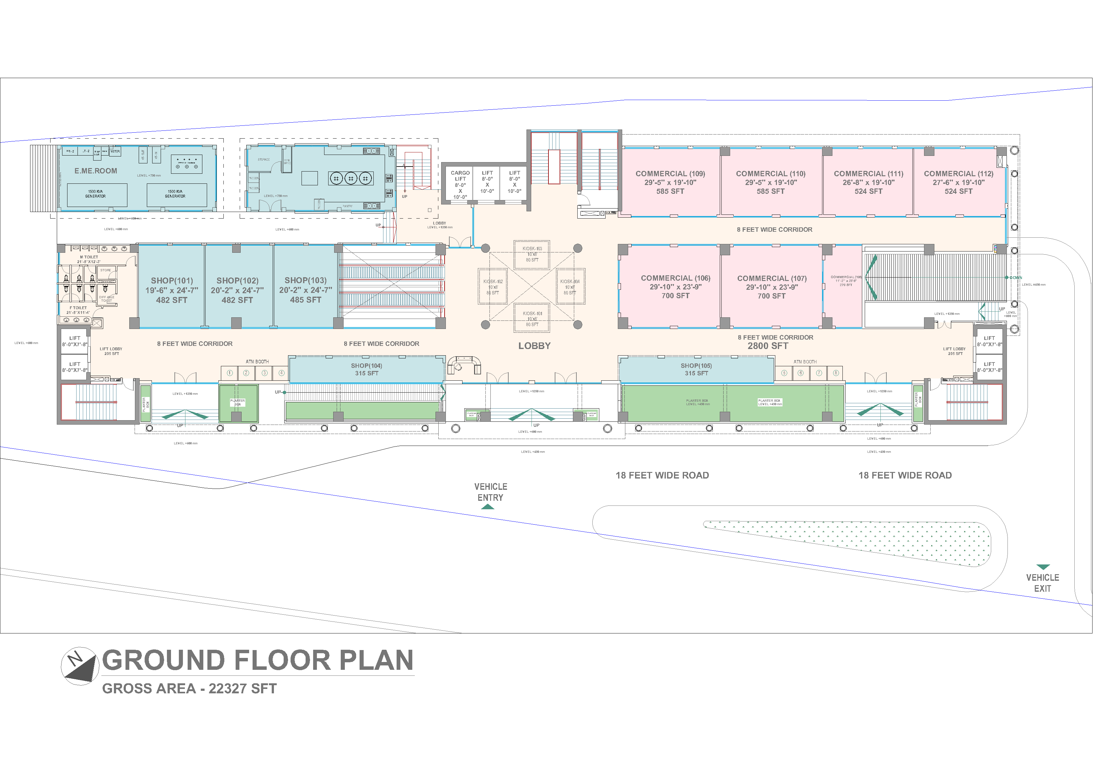 DOHS Plaza Ground Floor Plan