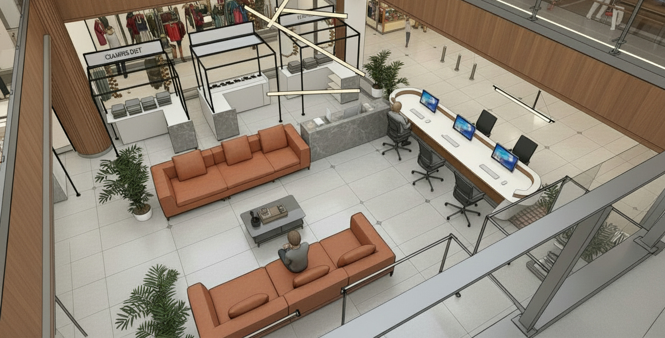 Mezzanine Office Space